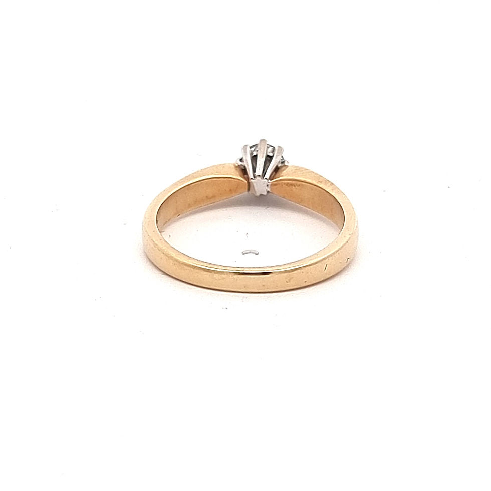 Thumbnail: 18ct Yellow Gold Diamond Ring