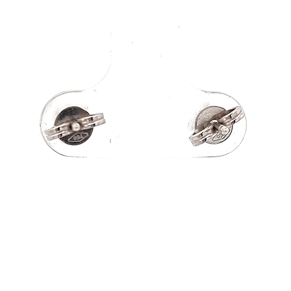 Thumbnail: 18ct White Gold Diamond Studs