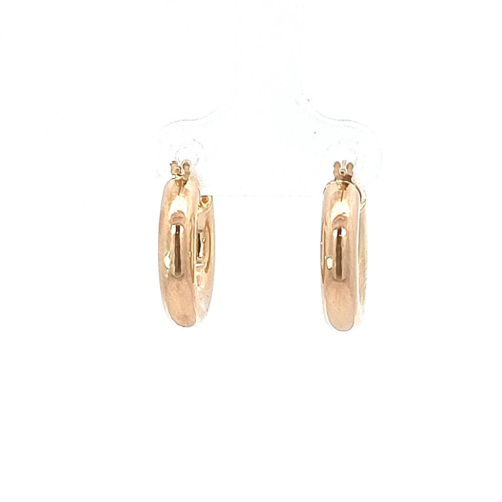 Thumbnail: 9ct Yellow Gold Hoops