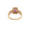 Thumbnail: 14ct Yellow Gold Amethyst & Diamond Ring