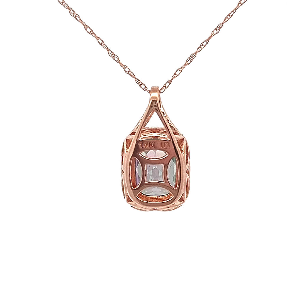 Thumbnail: 14ct Diamond Mystic Topaz