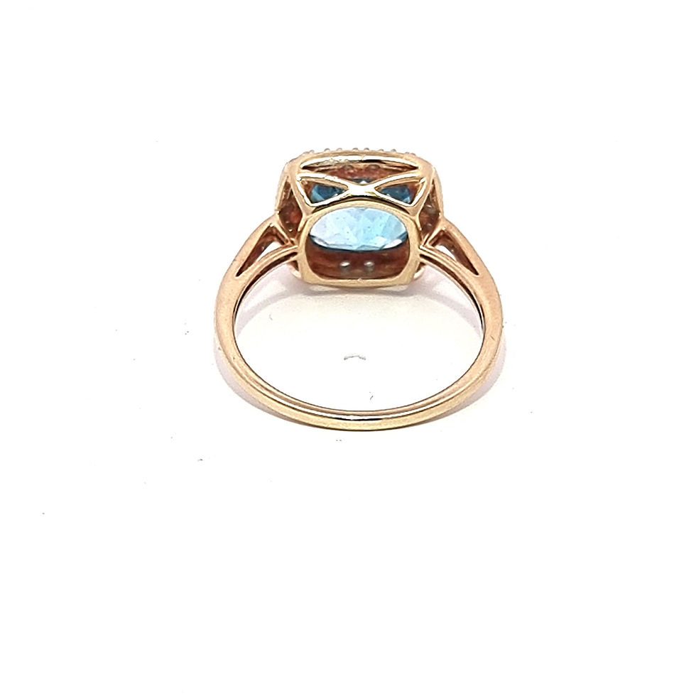 Thumbnail: 14ct Diamond Topaz