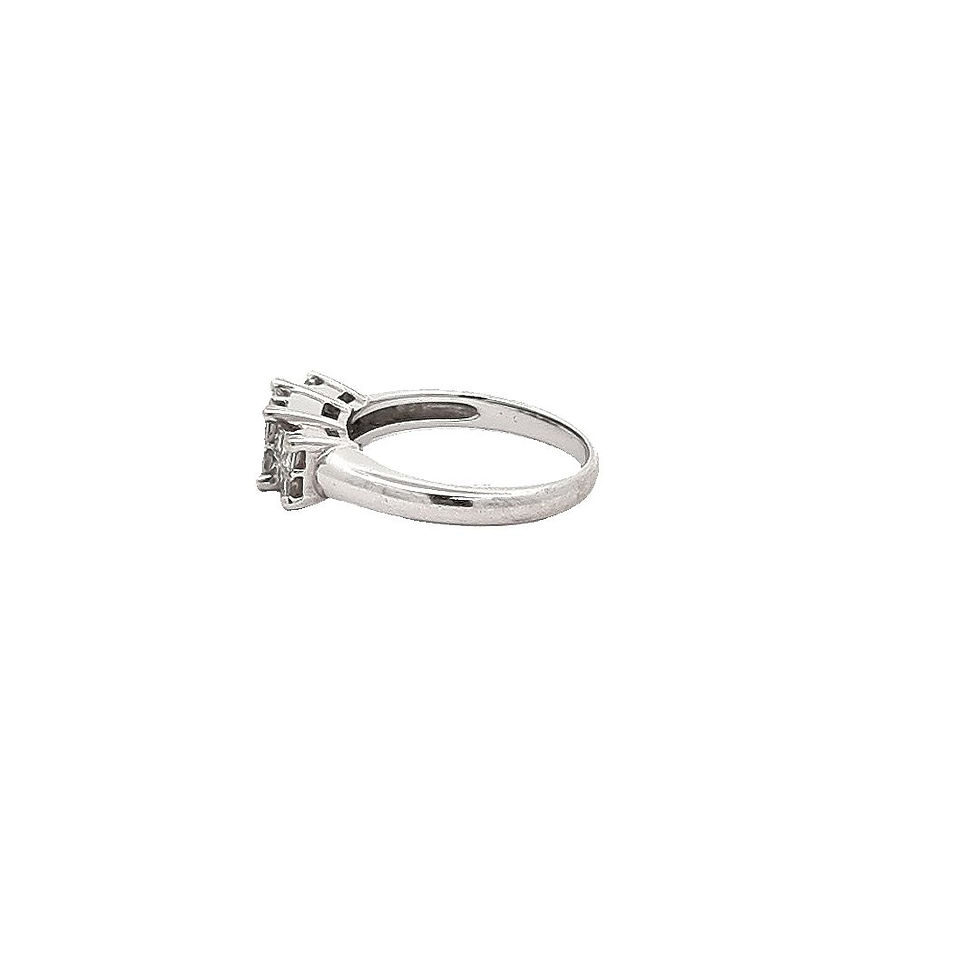 Thumbnail: 18ct White Gold Diamond Ring