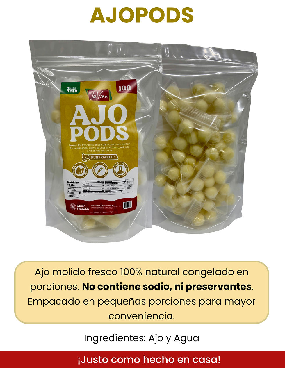 Miniatura: SofriPods 28pk y AjoPods 100pk