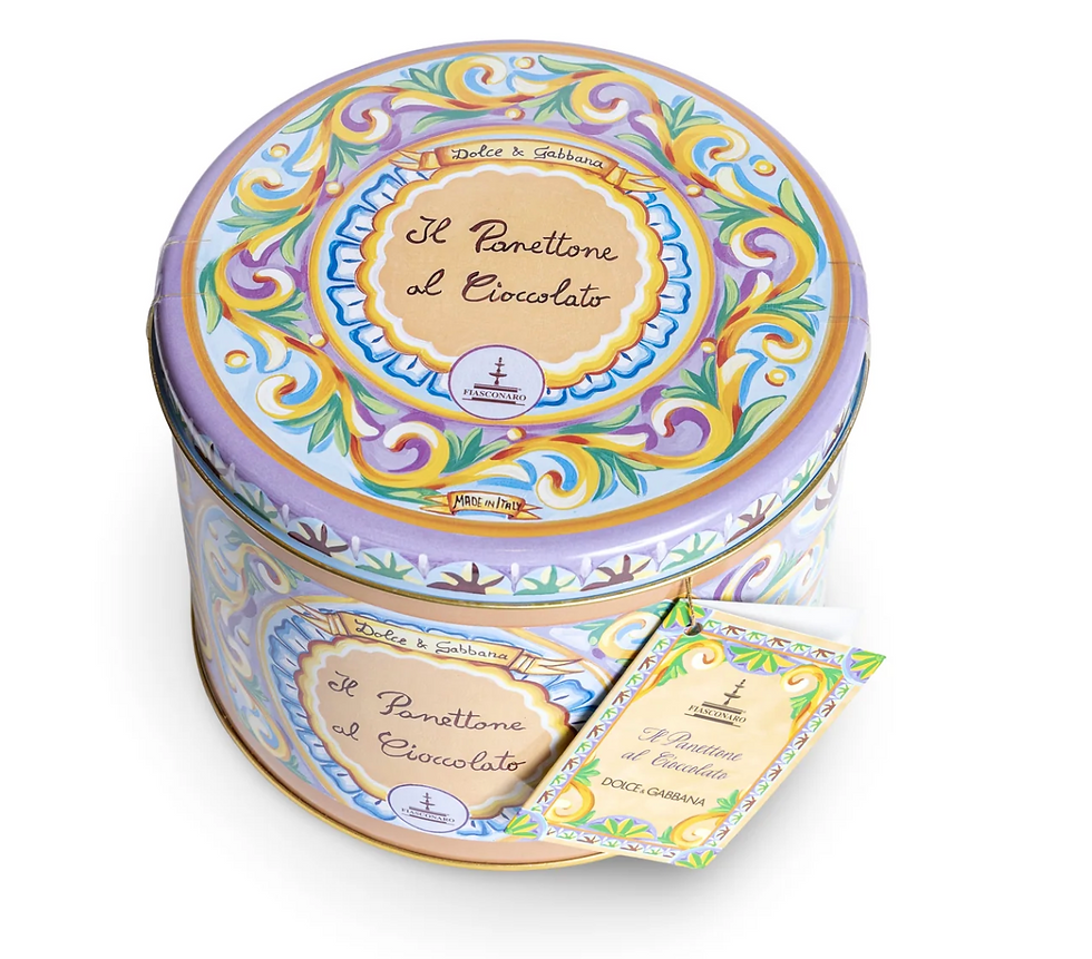 PANETTONE AL CIOCCOLATO DOLCE & GABBANA