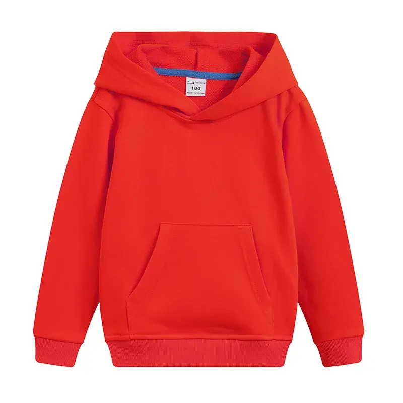 Thumbnail: Hoodie de Algodão para Crianças e Adolescentes