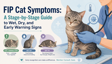 FIP Cat Symptoms: A Stage-by-Stage Guide to Wet, Dry, and Early Warning Signs