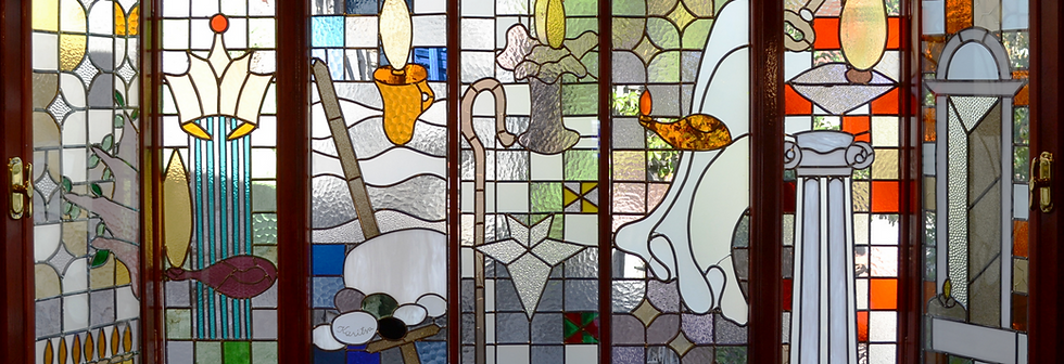SPCC stained-glass windows