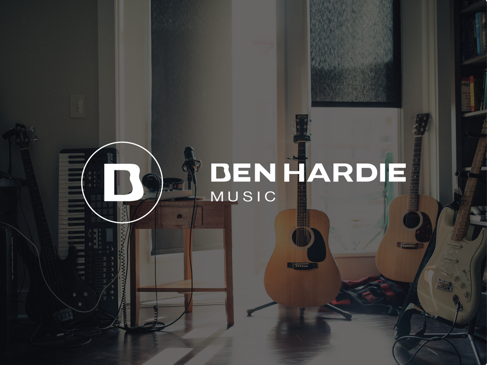 CJ Ink Designs project – BHM music brand identity