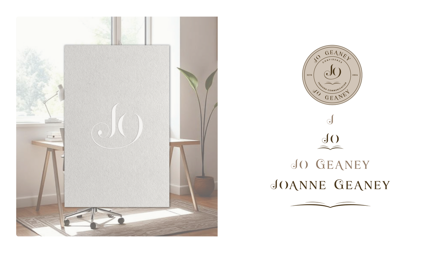 Jo Geaney | ESL English Help brand identity system