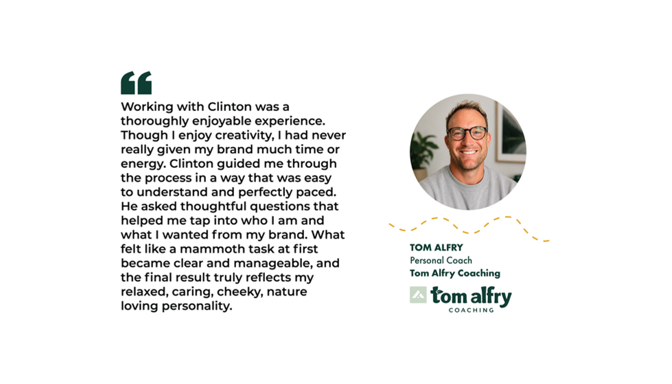 Tom Alfry Coaching client feedback
