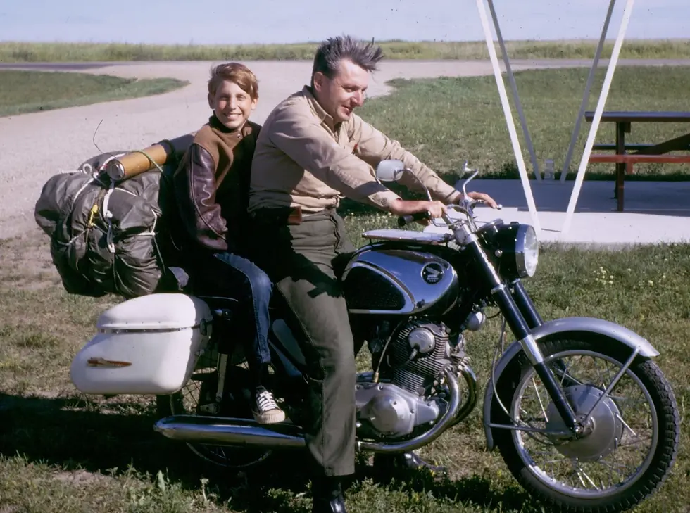 Robert Pirsig e seu filho Cris