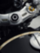 Detalhe da Triumph Speed Twin 1200 TFC