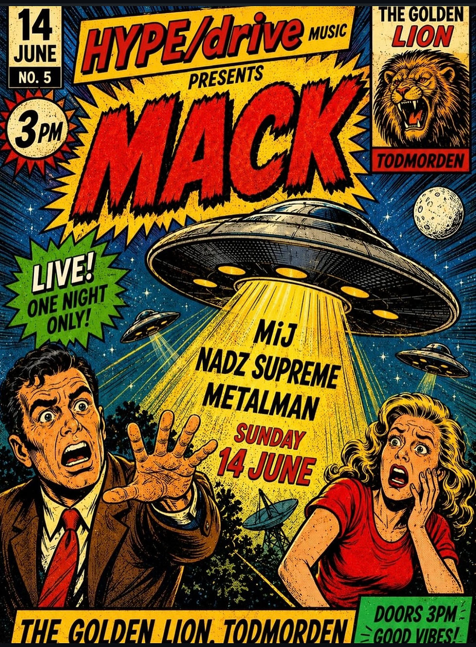 HYPE/drive: Mack, MiJ, Nadz Supreme, Metalman