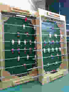 Alquiler de futbolines de madera