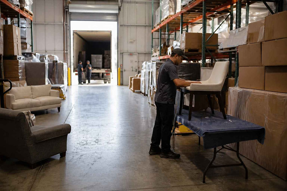 What is a Furniture Receiving Warehouse and How Can it Help Prevent Delivery Mistakes?