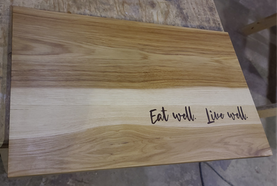 Eat well Live well hickory charcuterie 