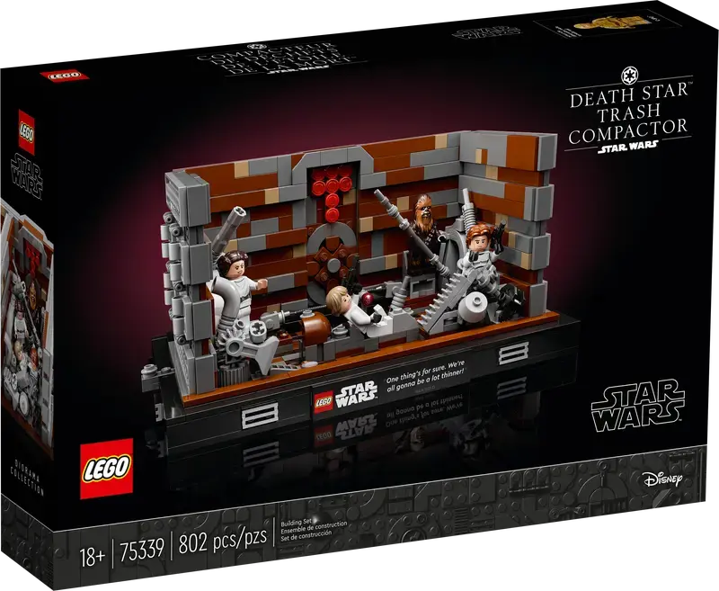 Death Star™ Afvalpers diorama