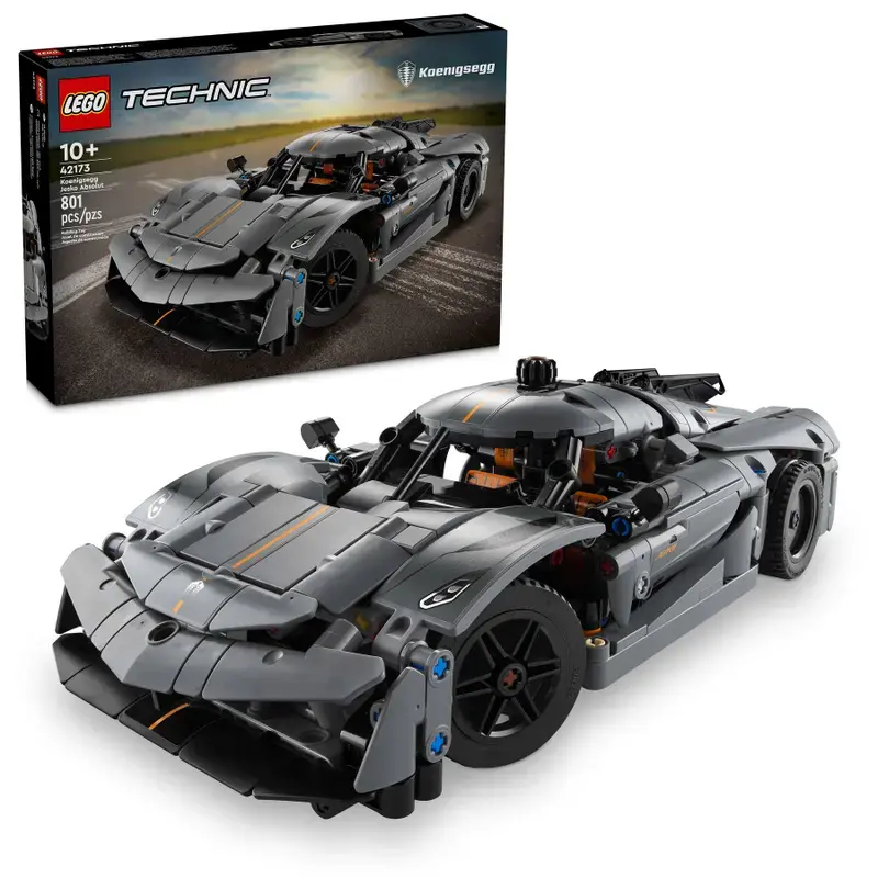 LEGO 42173 Technic Koenigsegg Jesko Absolut Grijze Hypercar