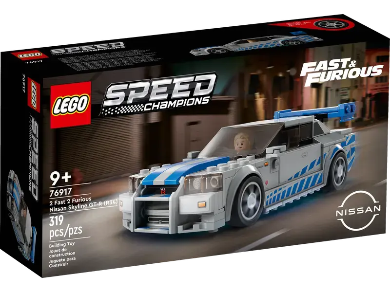 LEGO 76917 Speed 2 Fast 2 Furious Nissan Skyline GT-R (R34)