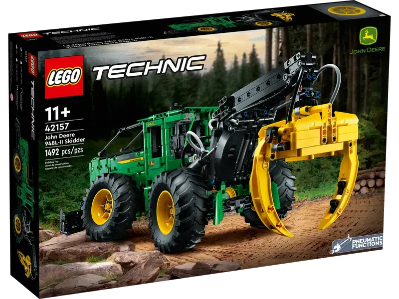 LEGO 42157 Technic John Deere 948L-II houttransportmachine
