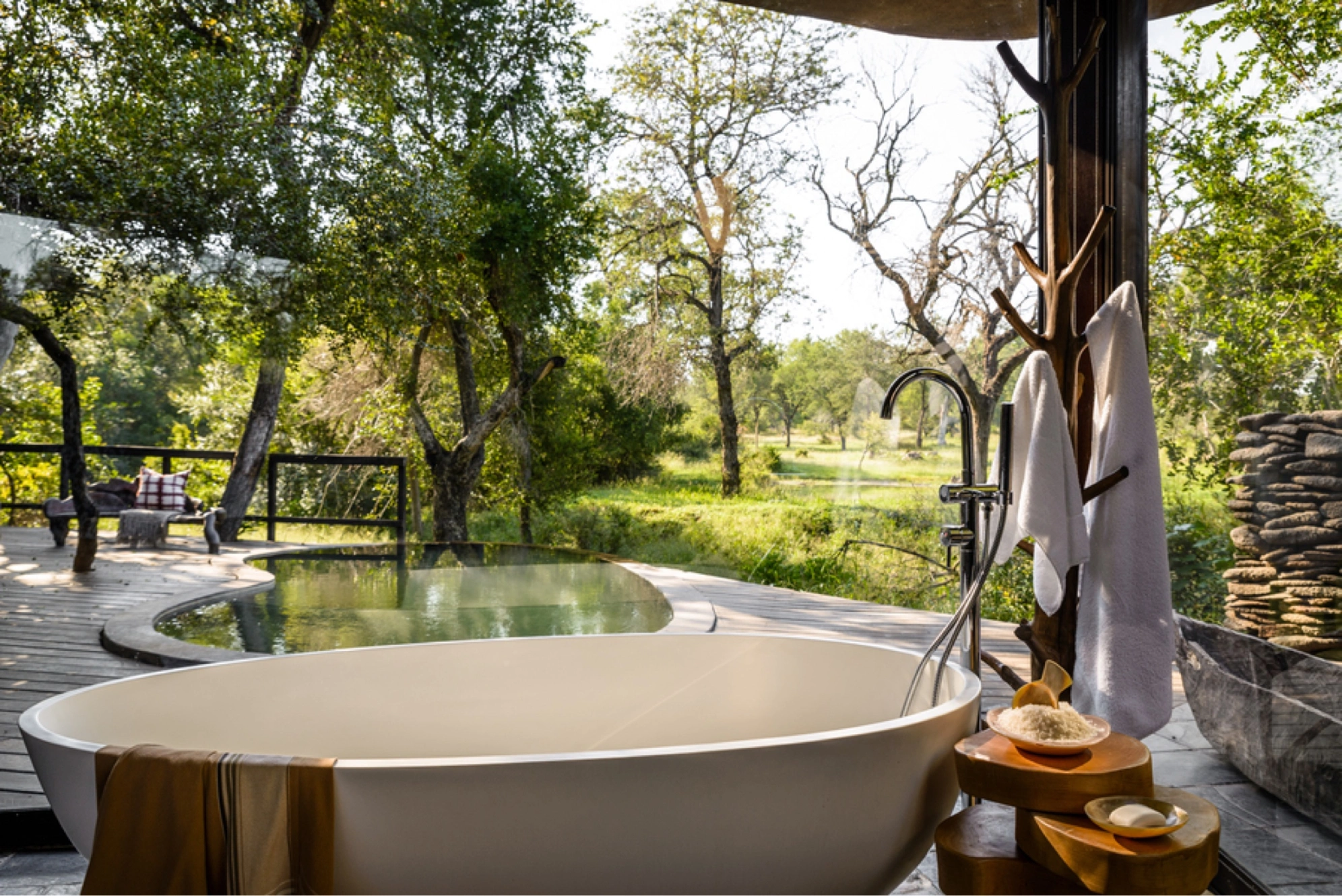 Luxury Bath in Sabi Sands Safari