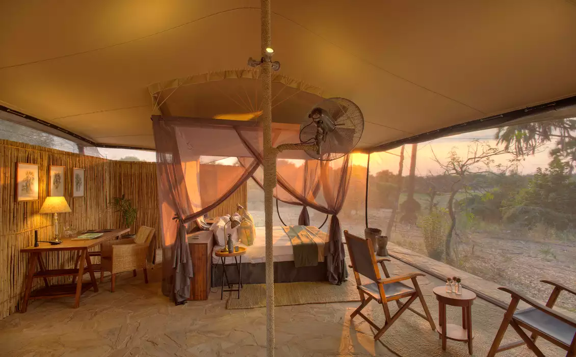 Roho ya Selous, Selous Game Reserve, luxury tented suite