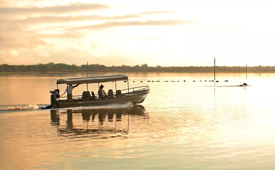 Boat Safari Roho ya Selous, Selous Game Reserve