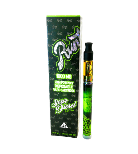 Golden Runtz Disposable THC (Sativa) Vape Pen Hightea CBD - Main Image
