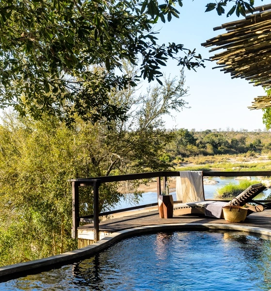 Singita Boulders Lodge - Sabi Sands- Pool on Deck