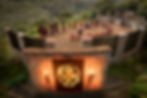 Angama Mara boma communal dining space Oloololo Escarpment Kenya