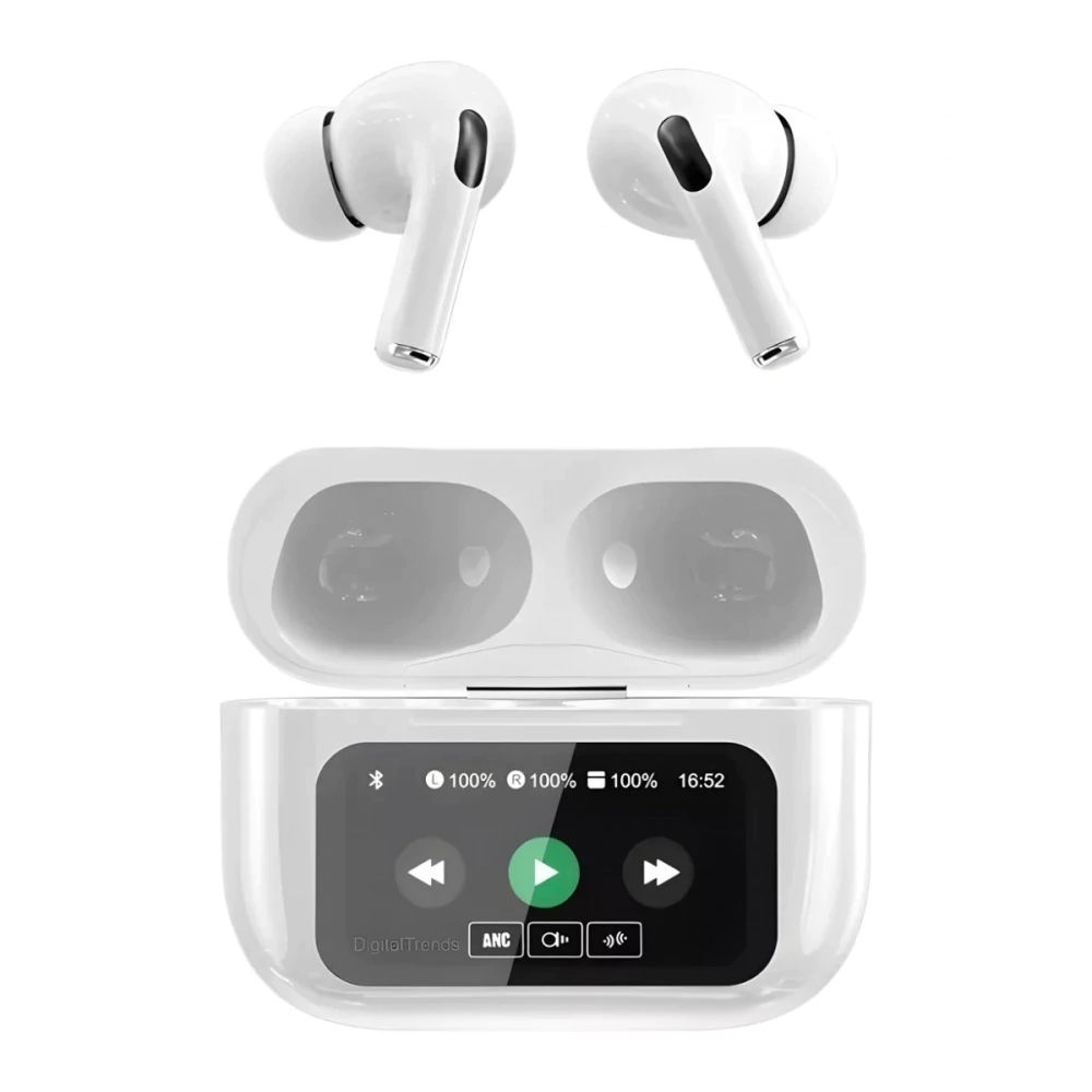 Fone Bluetooth TWS com Cancelamento de Ruído Ativo (ANC)