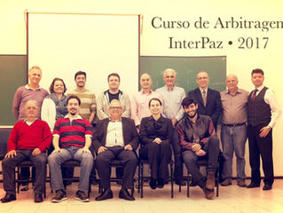 Confira as fotos do início do Curso de Arbitragem!