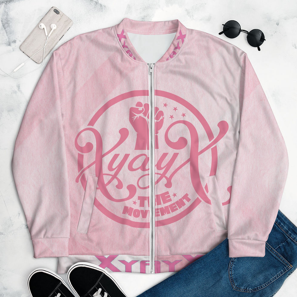 Thumbnail: XyayX Pink Power Bomber Jacket