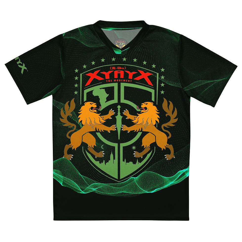 Thumbnail: XyayX Freedom Fighter RBG V-Neck Sports Tee