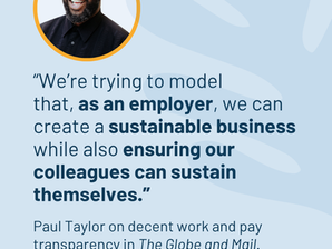 Paul Taylor in the Globe and Mail