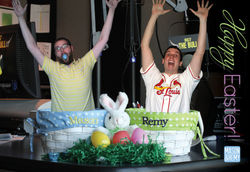 Mason and Remy Easter Card