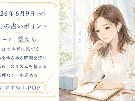 AI占い、J-POP、音楽占い、歌占い
