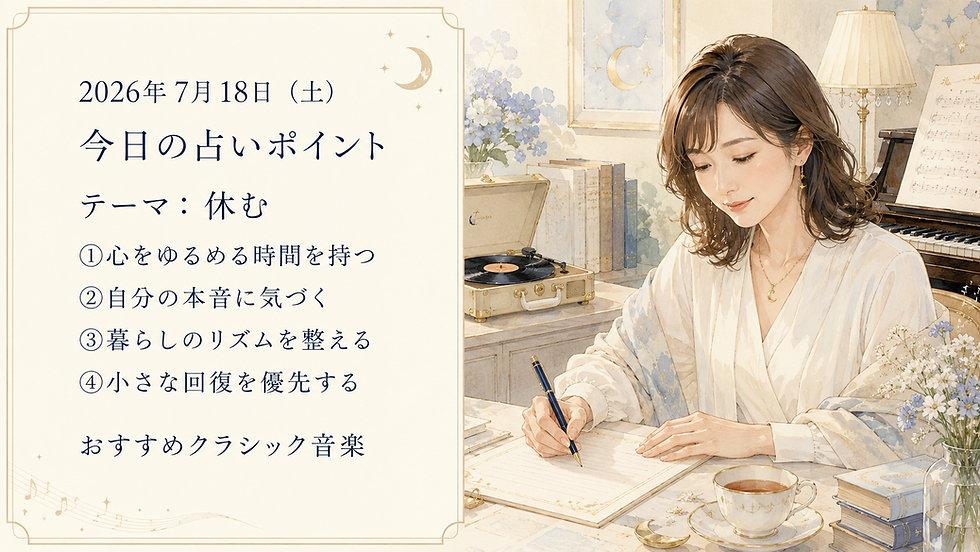 AI占い、クラシック音楽、音楽占い