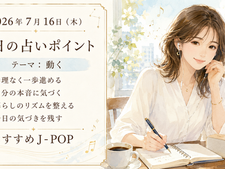 AI占い、J-POP、音楽占い、歌占い