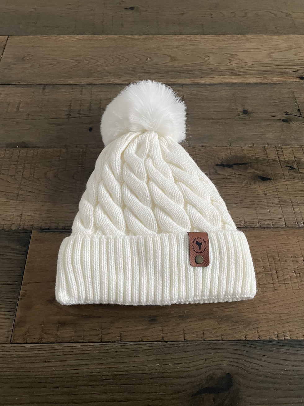 Thumbnail: Adult Lake Stevens Pom Beanies