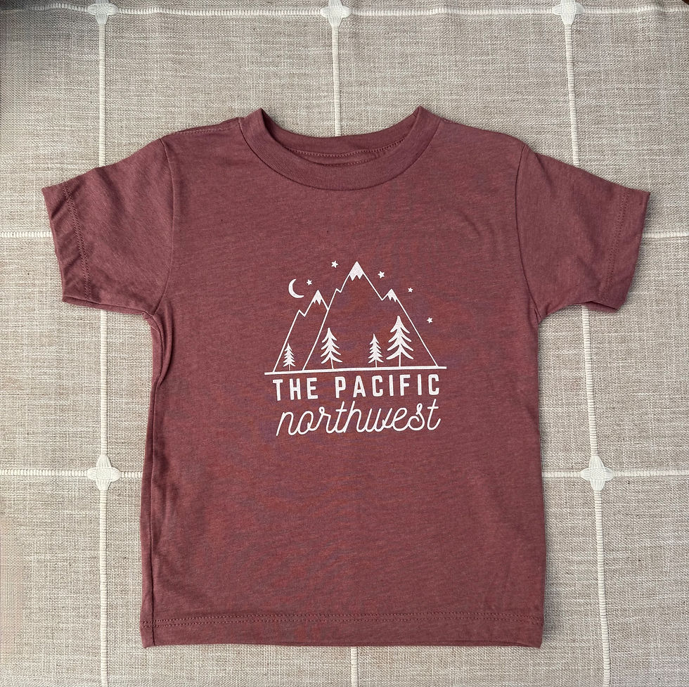 Thumbnail: PNW Mountain Night Toddler Tee