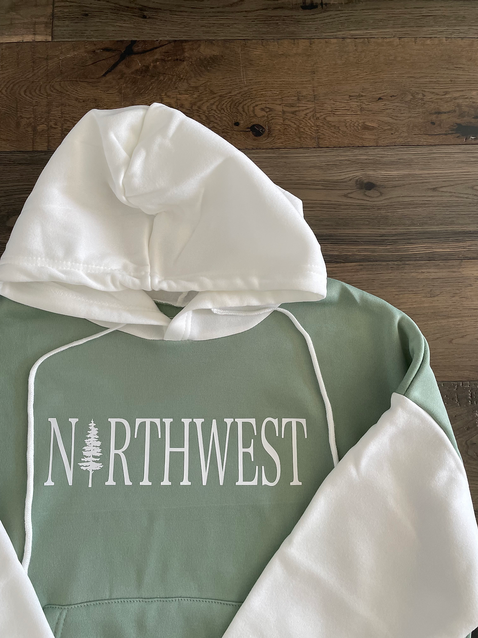 Thumbnail: Northwest Color Block Women's Hoodie