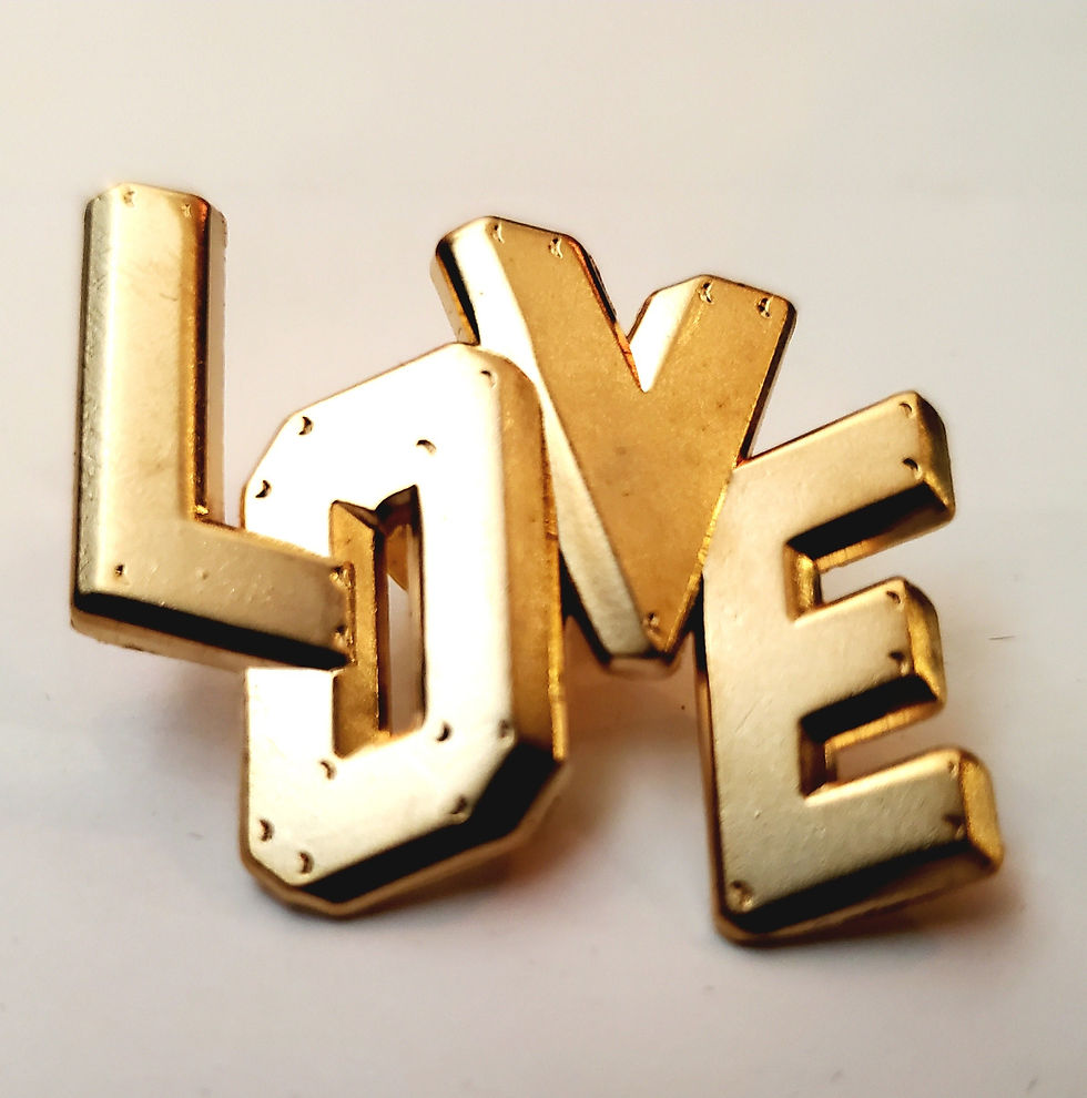 Thumbnail: GOLD LOVE PIN