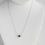 Miniatura: Cute 7mm AAA Black Freshwater Pearl Sterling Silver Pendant
