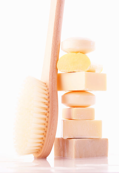 Bath Brush and Soap