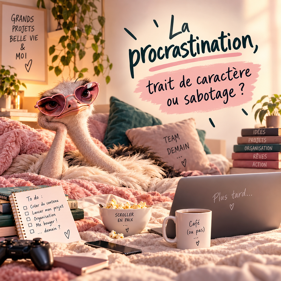 La procrastination, trait de caractère ou sabotage ?
