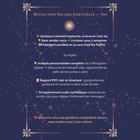 analyse prévisionnelle annuelle, guidance, méditations