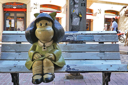 Mafalda alrededor del mundo: un recorrido por las 19 estatuas que la celebran