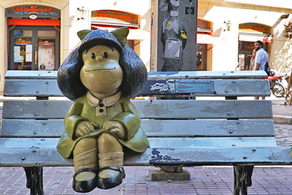 Mafalda alrededor del mundo: un recorrido por las estatuas que la celebran